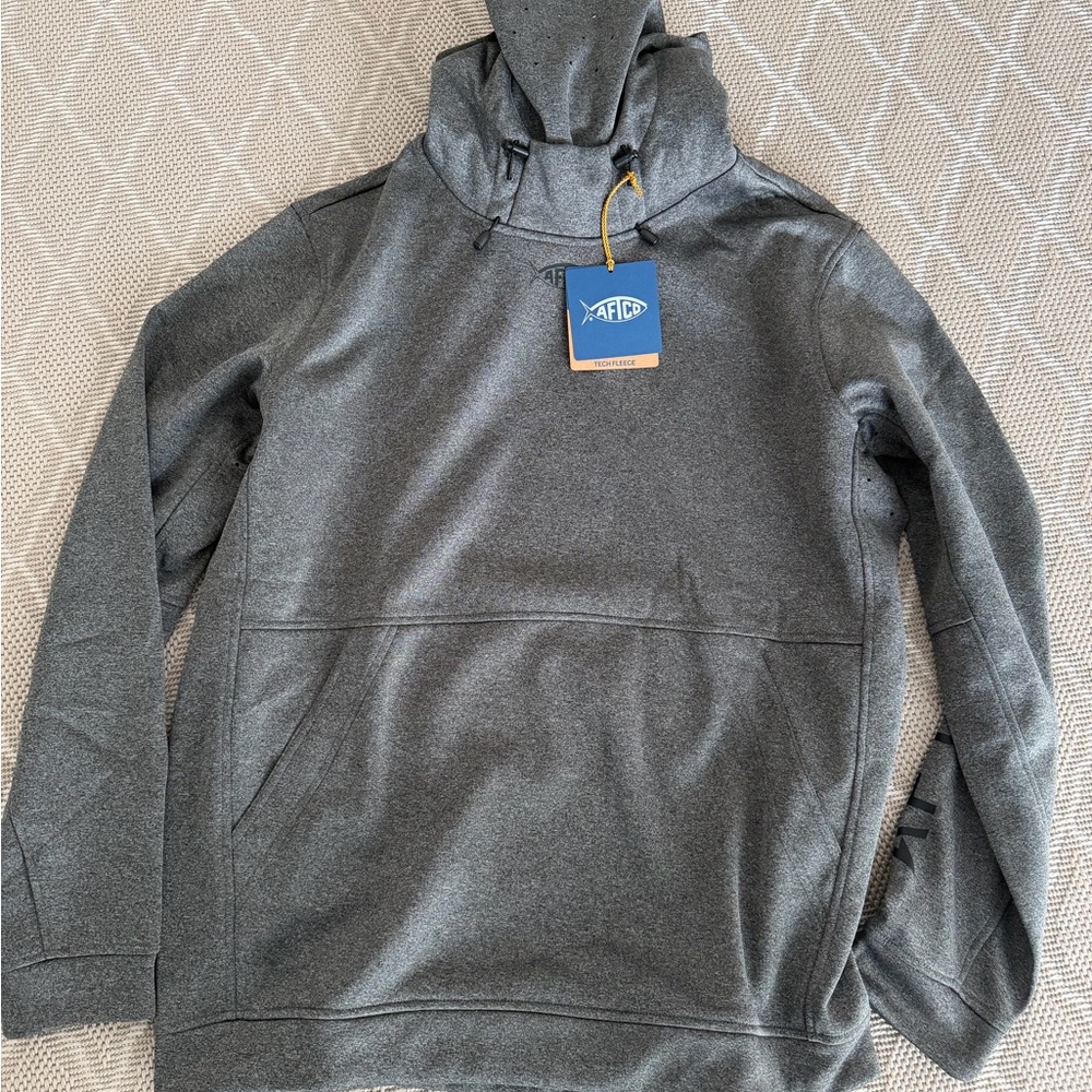 AFTCO Charcoal Heather Sweatshirt